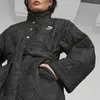 PUMA LUXE SPORT T7 AOP Robe Coat Siyah Kadın Mont