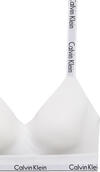 Calvin Klein LGHTLY LINED BRALETTE Beyaz Kadın Bralet Calvin Klein LGHTLY LINED BRALETTE Beyaz Kadın Bralet