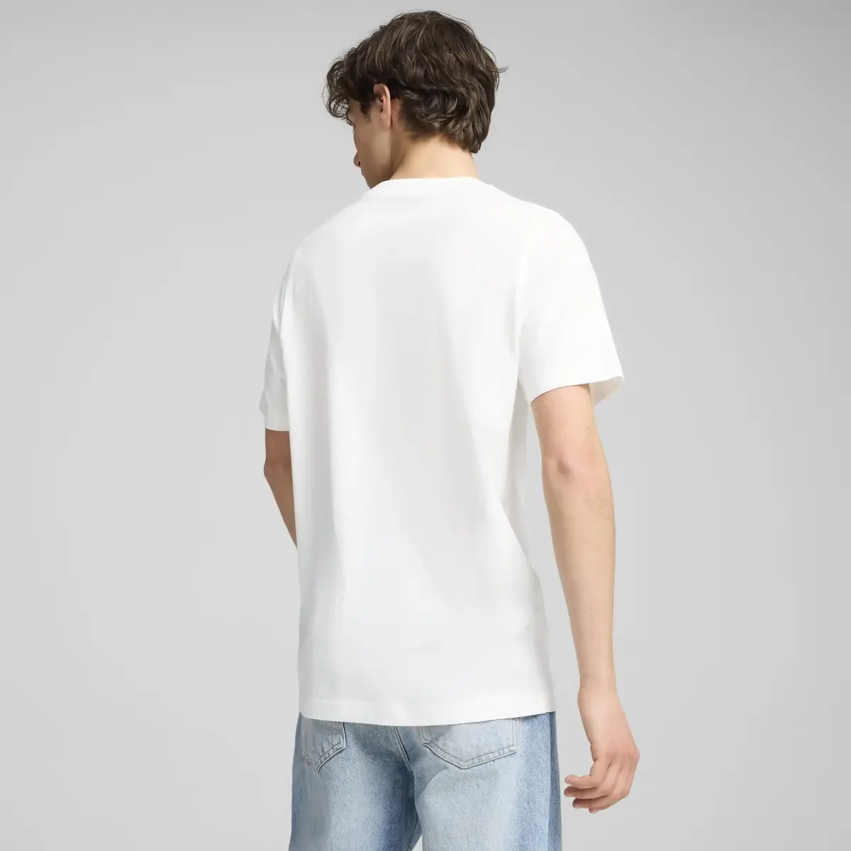 Puma GRAPHICS Icon Tee Beyaz Erkek T-Shirt