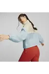Puma Infuse Woven Track Jacket Platin Gri Kadın Fermuarlı Sweatshirt