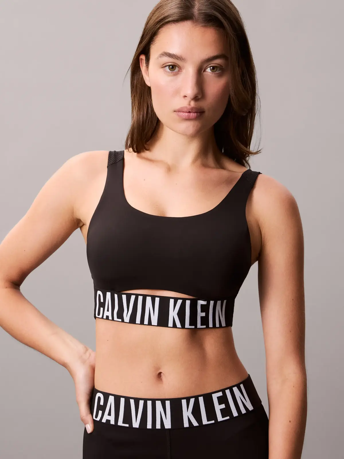 Calvin Klein INTENSE POWER MEDIUM, UB1 Siyah Kadın Sütyen & Bralet