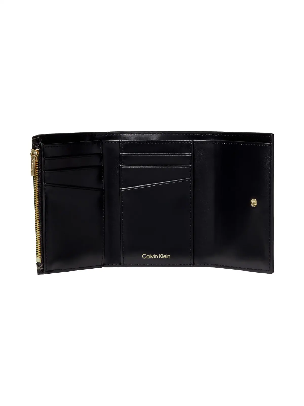 Calvin Klein EMBLEM AOP TRIFOLD W Siyah Cüzdan
