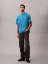 Calvin Klein SS 16S CALVIN KLEIN BAUHAUS GRAP Mavi Erkek Tişört