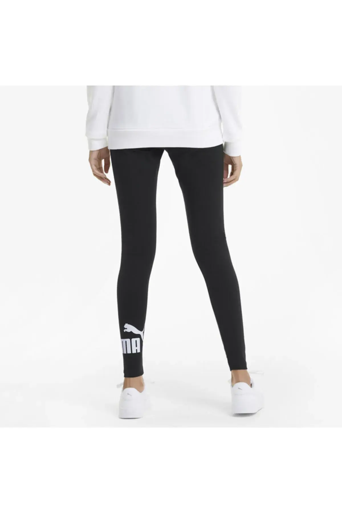 Puma ESS Logo Leggings Siyah Kadın Tayt