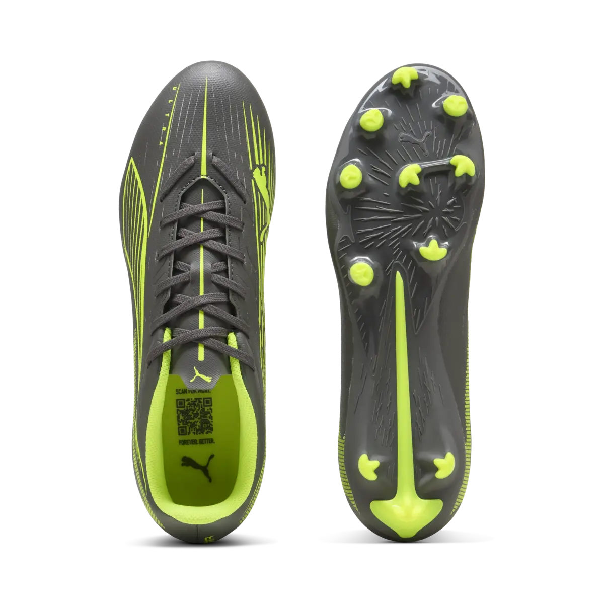 Puma ULTRA 5 PLAY FG/AG Gri Unisex Krampon
