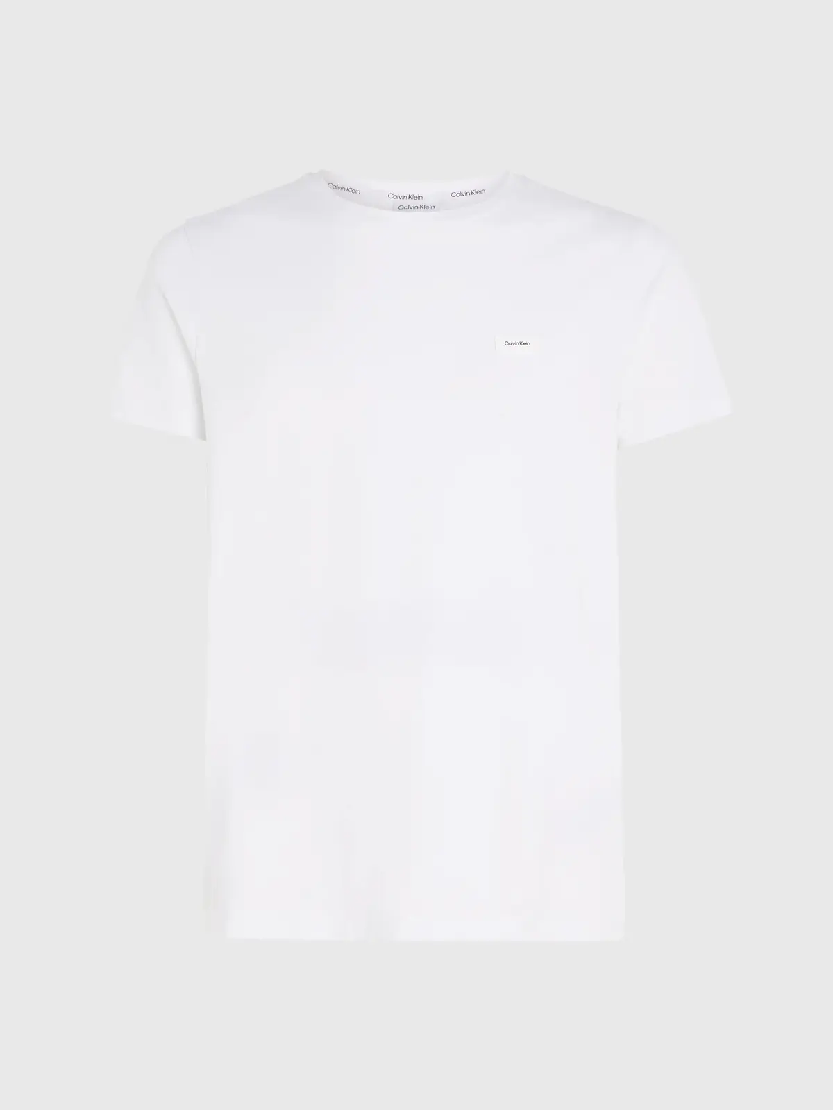 Calvin Klein Beyaz Erkek T-Shirt & Polo