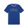 Puma SQUAD Big Graphic Tee Mavi Erkek T-Shirt