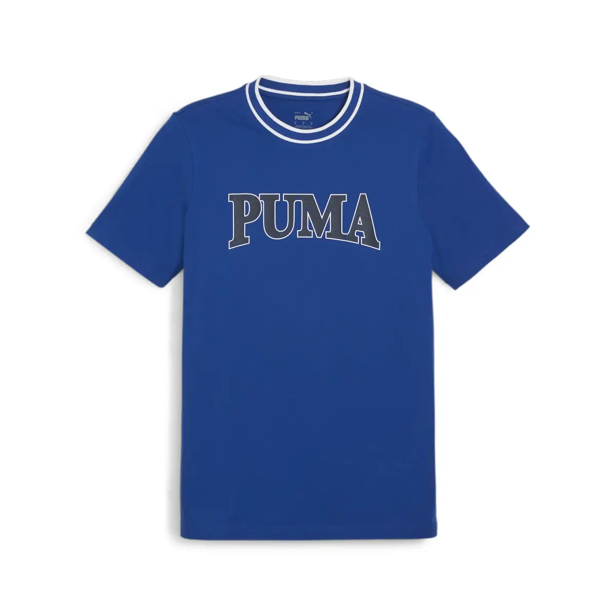 Puma SQUAD Big Graphic Tee Mavi Erkek T-Shirt