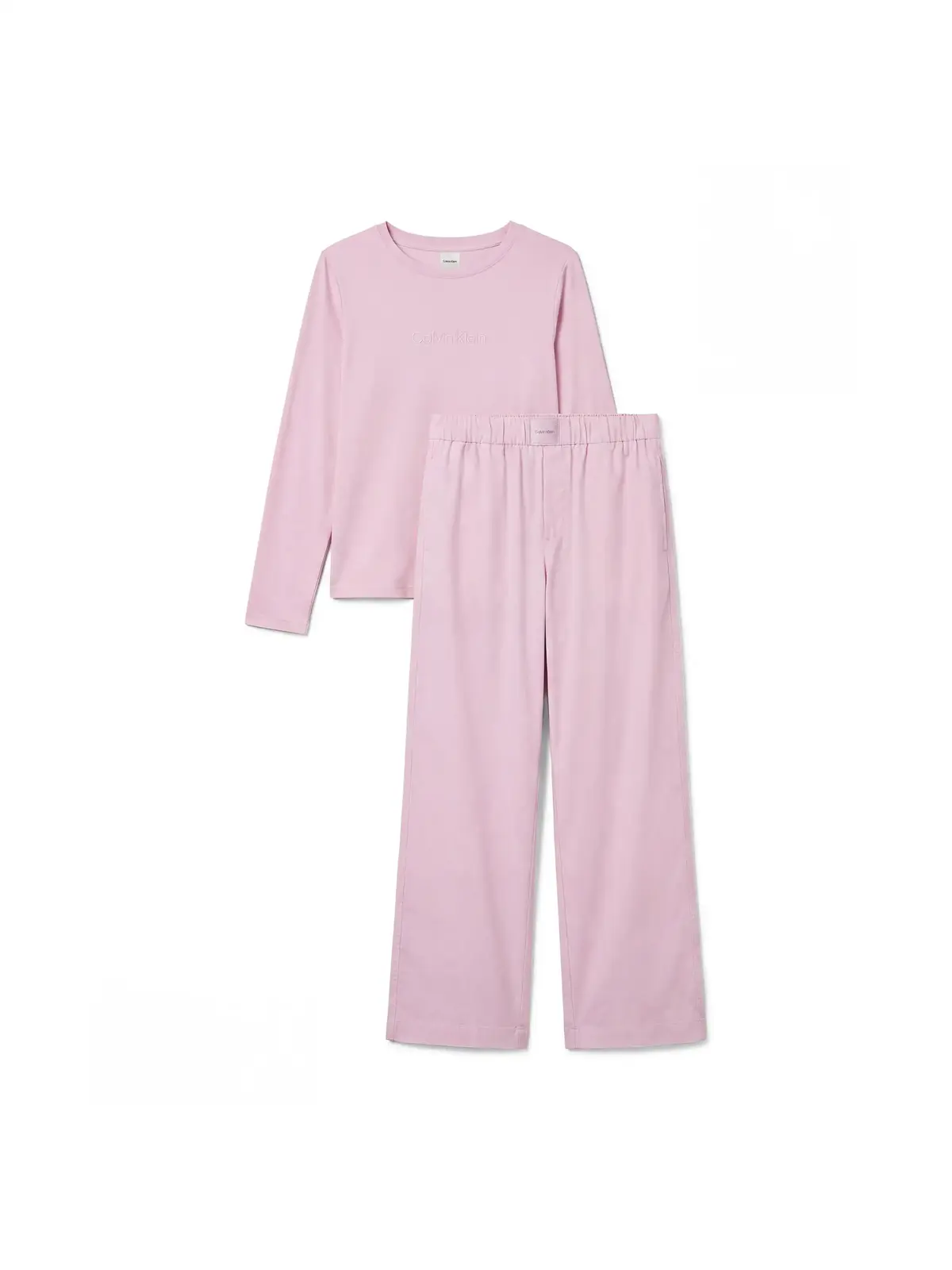 Calvin Klein  LS PANT SET, MSD Kadın Ev Gyim Pijama Takımı