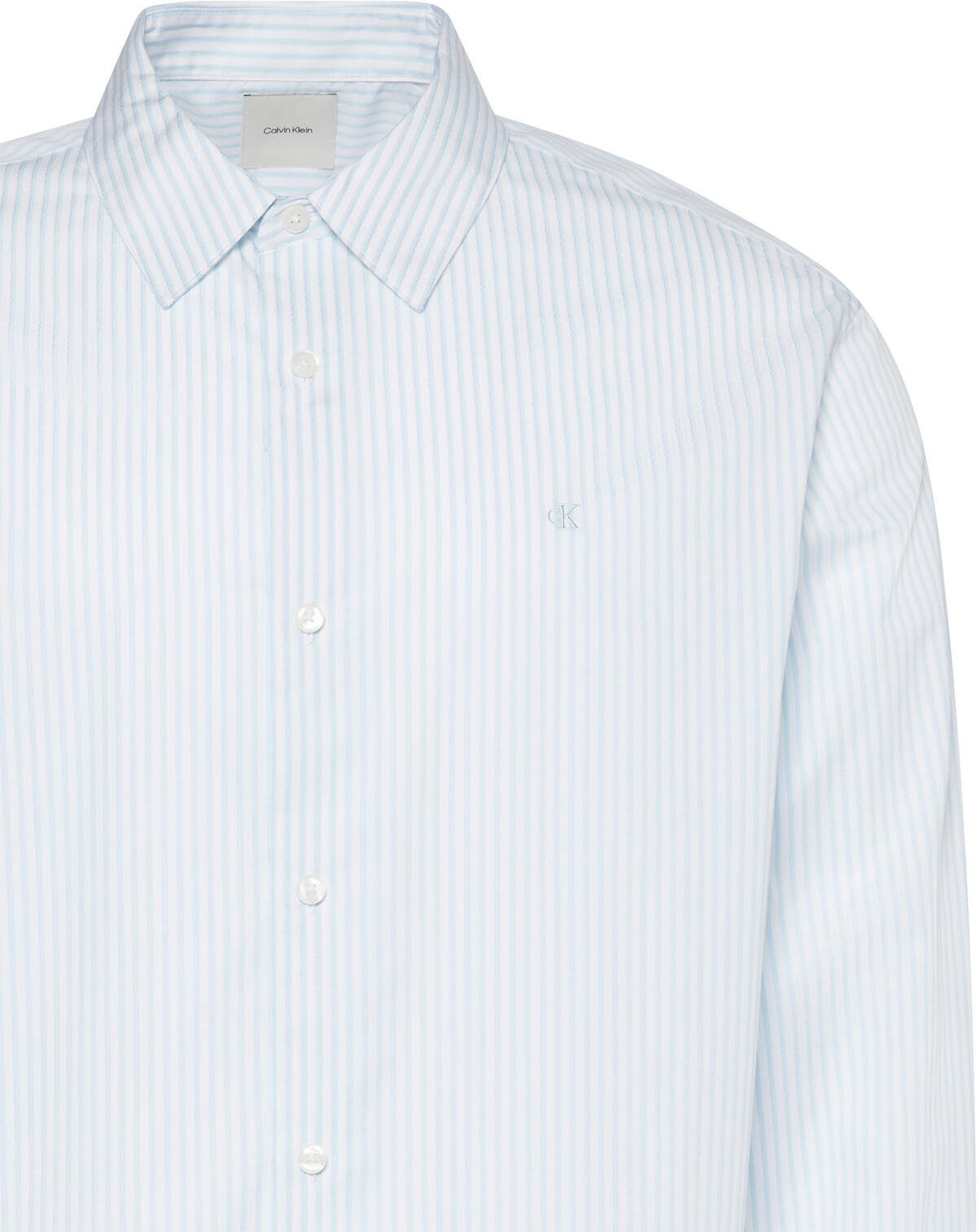 Calvin Klein LS STRIPE DOBBY RELAXED SHIRT Mavi Erkek Gömlek Calvin Klein LS STRIPE DOBBY RELAXED SHIRT Mavi Erkek Gömlek