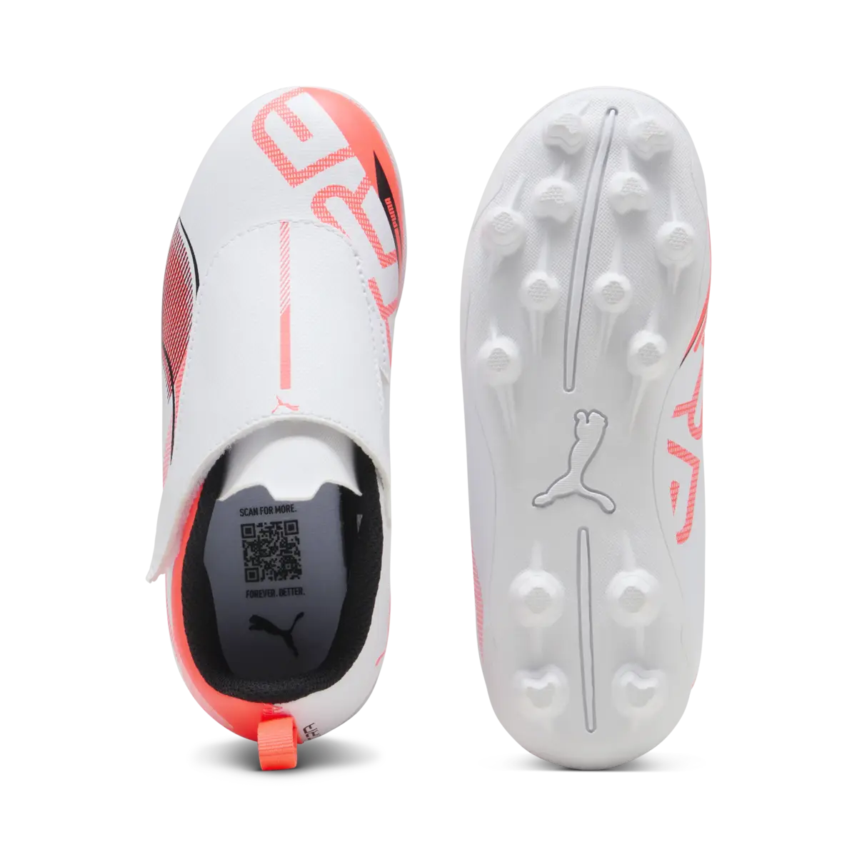 Puma ULTRA 5 PLAY V FG/AG RB Jr Beyaz Çocuk Krampon