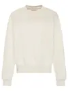 Calvin Klein LS EMBOSSED MONOLOGO, P4P, XXS Krem Kadın Sweatshirt