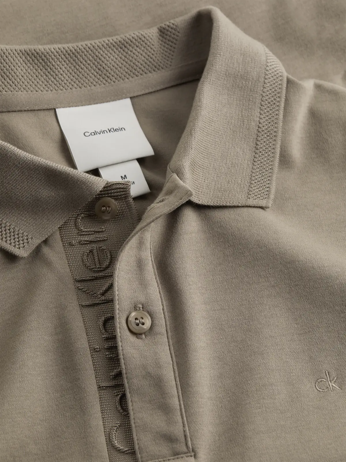 Calvin Klein LIQUID TOUCH TEXTURE, PB8 Kahverengi Erkek T-Shirt & Polo