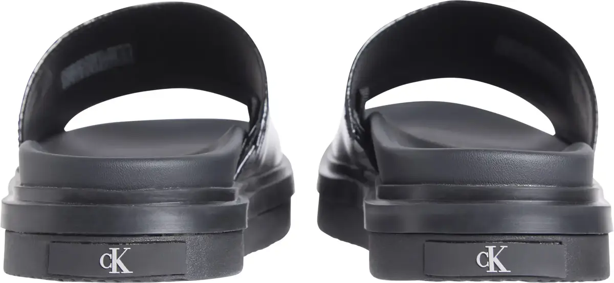 Calvin Klein FLAT MOLDED SANDAL S, 0GJ Siyah Kadın Terlik