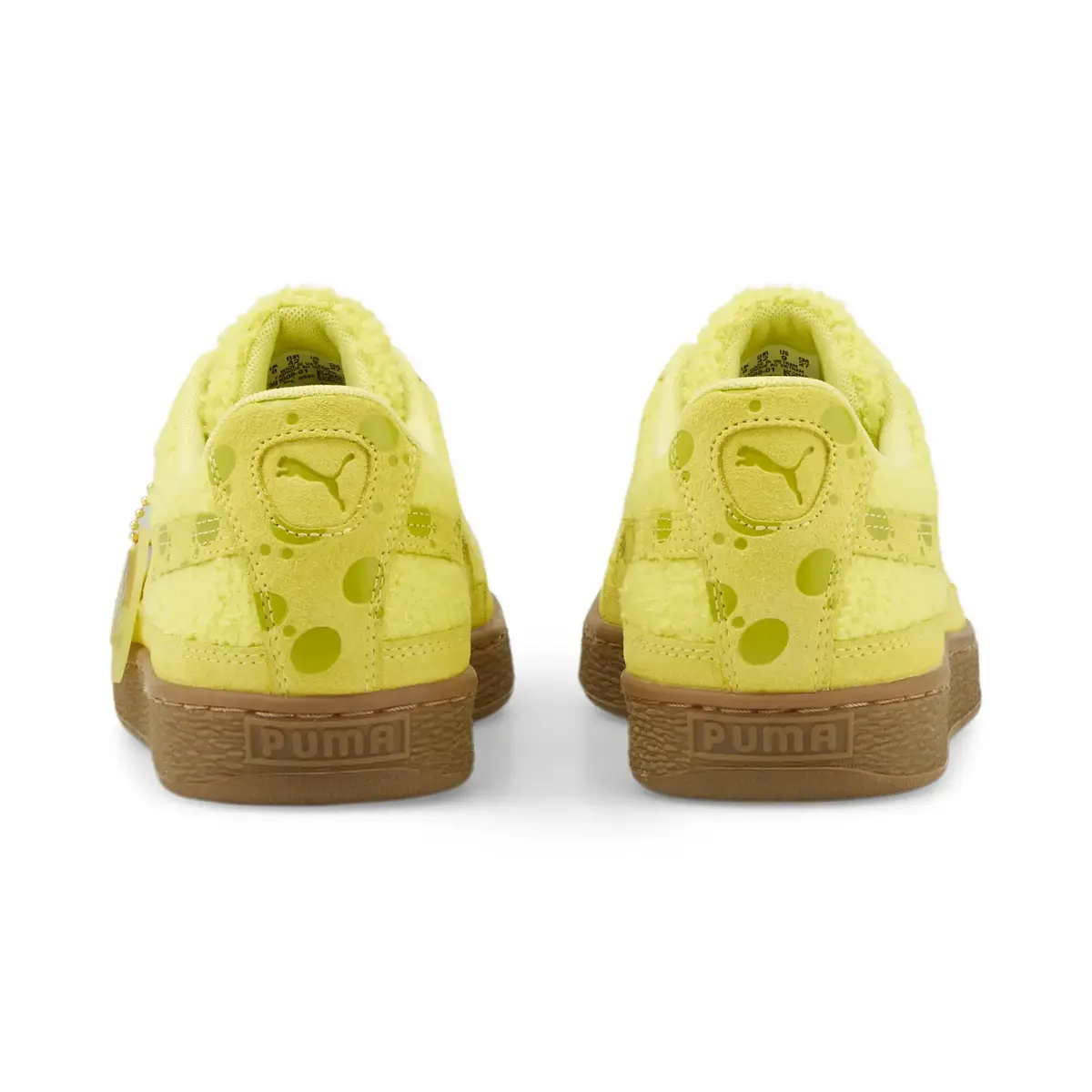 Puma Suede SPONGEBOB Sarı Kadın Günlük Spor Ayakkabı
