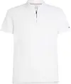 Tommy Hilfiger DC PERFORMANCE ZIP P, YCF Beyaz Erkek T-Shirt & Polo