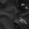 Calvin Klein MOCK NECK RIB TOP Kadın Siyah T-Shirt