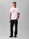 Calvin Klein SS 30S EU CALVIN KLE, YAA Beyaz Erkek T-Shirt