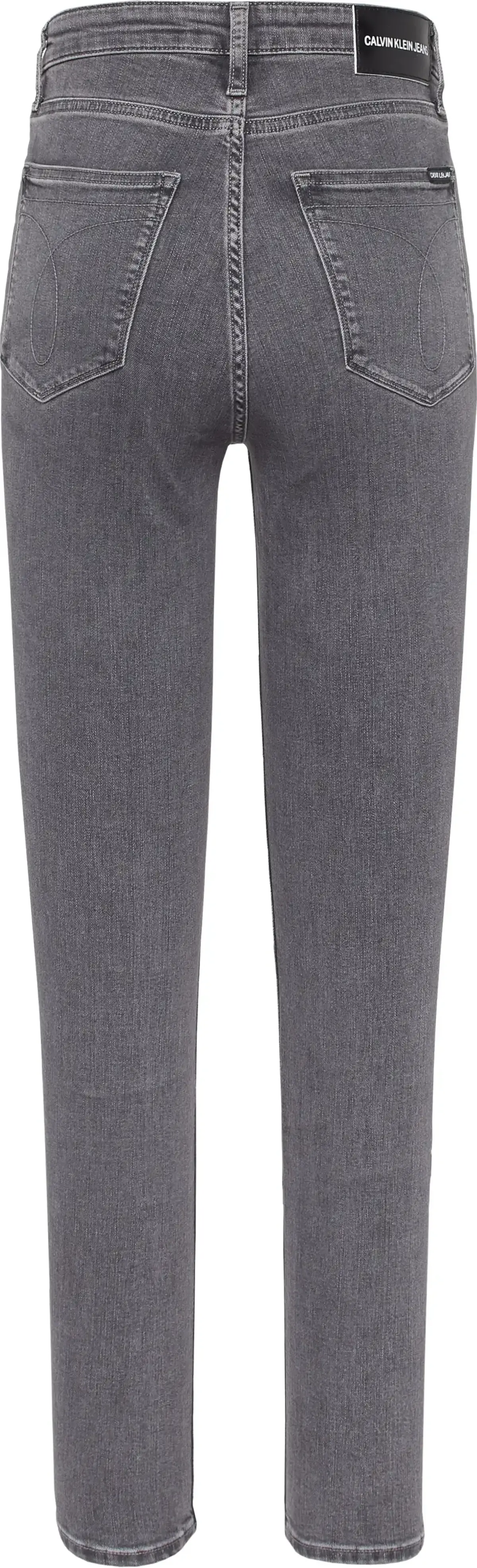 Calvin Klein CKJ 010 HIGH RISE SK Kadın Antrasit Kot Pantolon