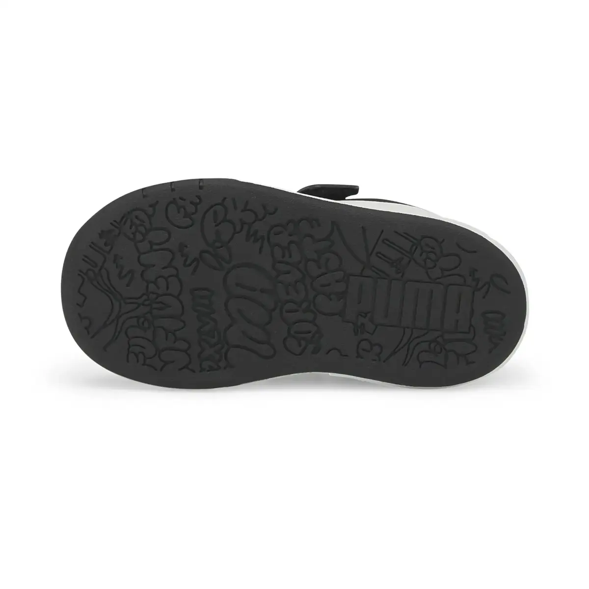 Puma Multiflex Mesh V Inf Siyah Çocuk Çocuk Günlük Spor Ayakkabı