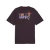 Puma DOWNTOWN Relaxed Graphic Tee Siyah Erkek T-Shirt