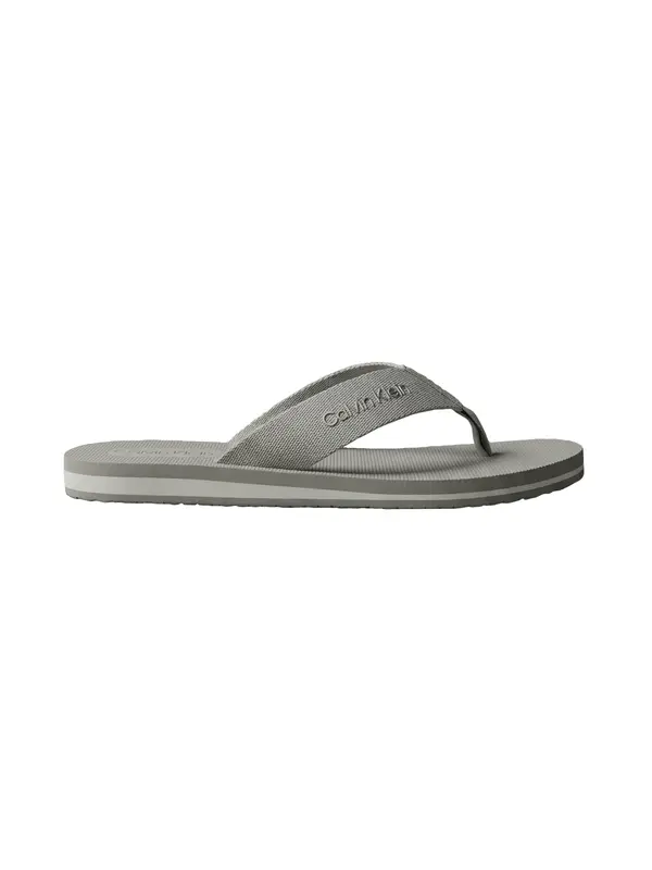 Calvin Klein CITY THONG SLIDE Gri Erkek Parmak Arası Terlik