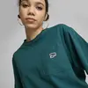 Puma DOWNTOWN Relaxed Tee Yeşil Erkek T-Shirt