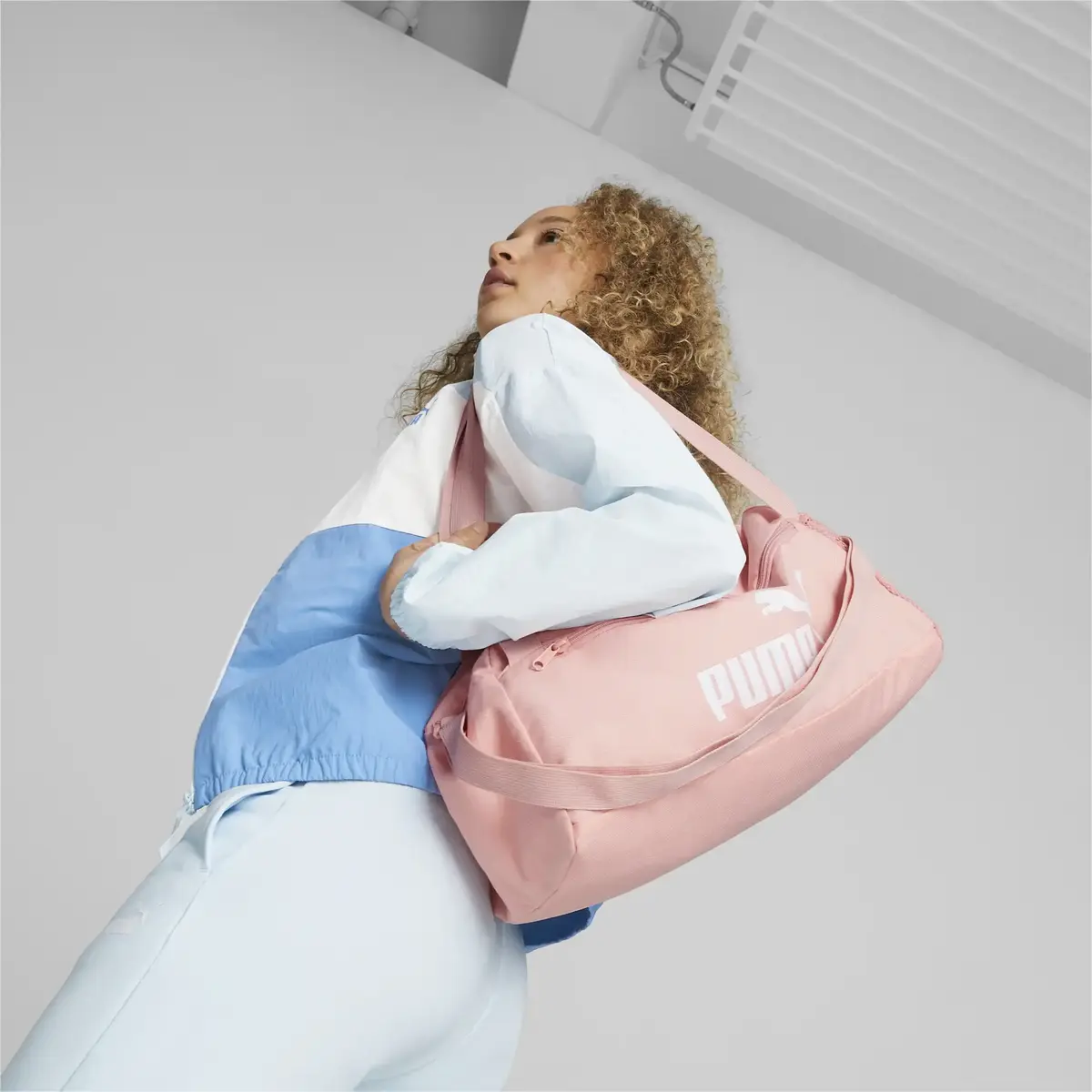 PUMA Phase Sports Bag Kadın Pembe Spor Çantası