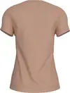 Calvin Klein MONOLOGO SLIM TEE, TGW Pembe Kadın T-Shirt & Polo