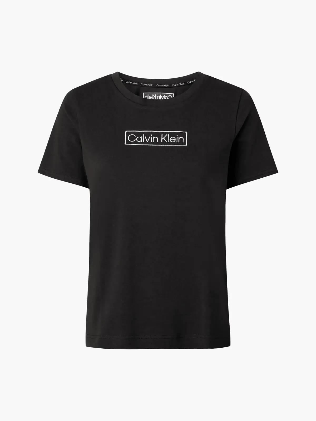 Calvin Klein S/S CREW NECK Kadın Siyah T-Shirt