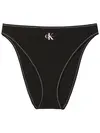 Calvin Klein HIGH LEG BIKINI Siyah Yüksek Bel Bikini Alt