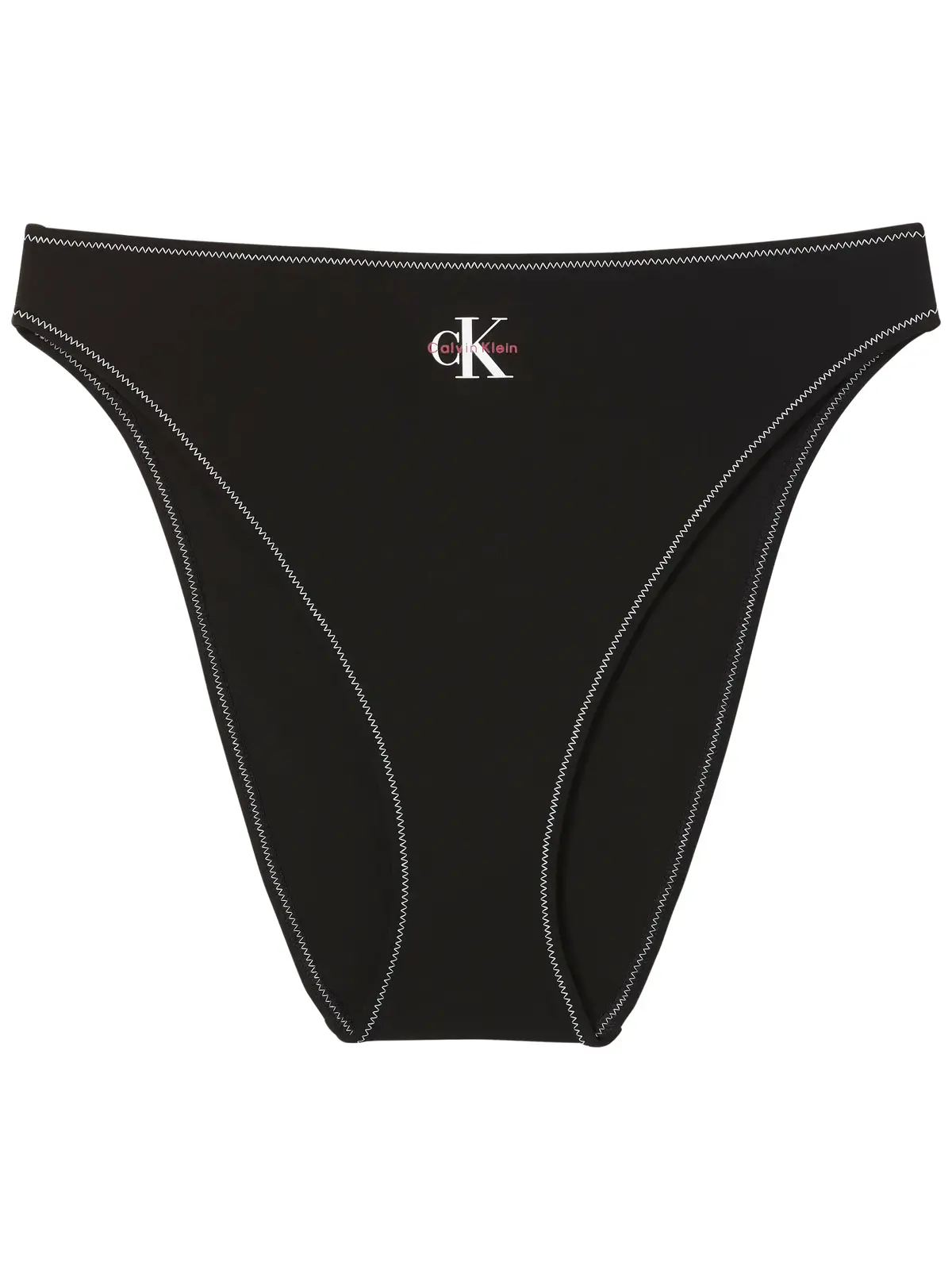 Calvin Klein HIGH LEG BIKINI Siyah Yüksek Bel Bikini Alt