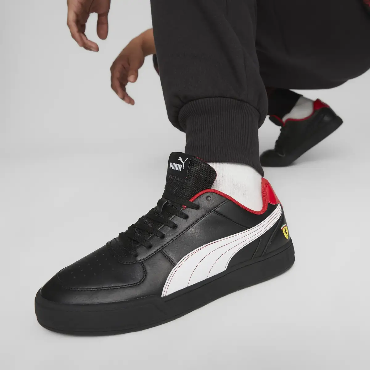 Puma Ferrari Caven Siyah Erkek Günlük Spor Ayakkabı