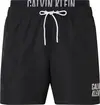 Calvin Klein MEDIUM DOUBLE WB-NOS Erkek Siyah Deniz Şortu