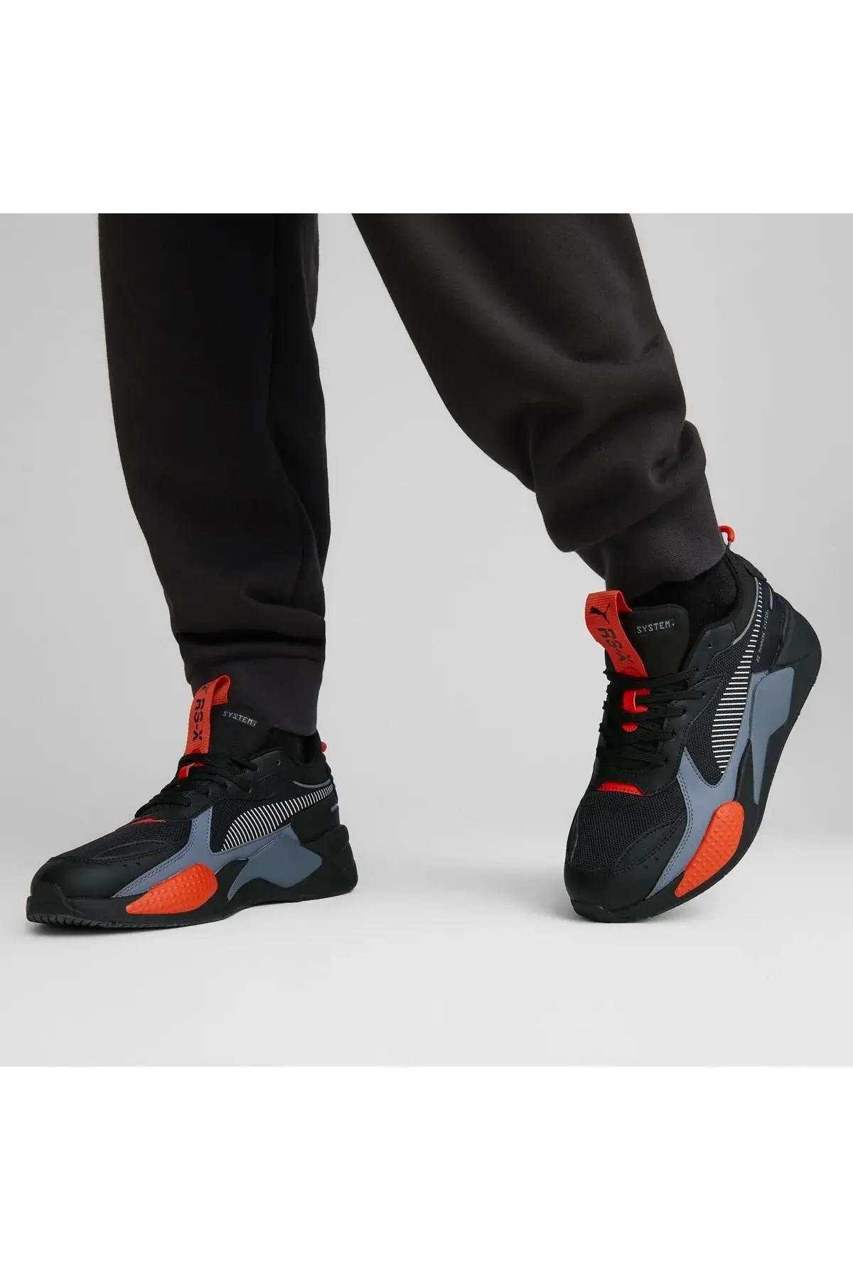 Puma RS-X Geek Siyah Kadın/Unisex Günlük Spor Ayakkabı