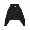 Puma WARDROBE ESS Cropped Hoodie Siyah Kadın Hoodie
