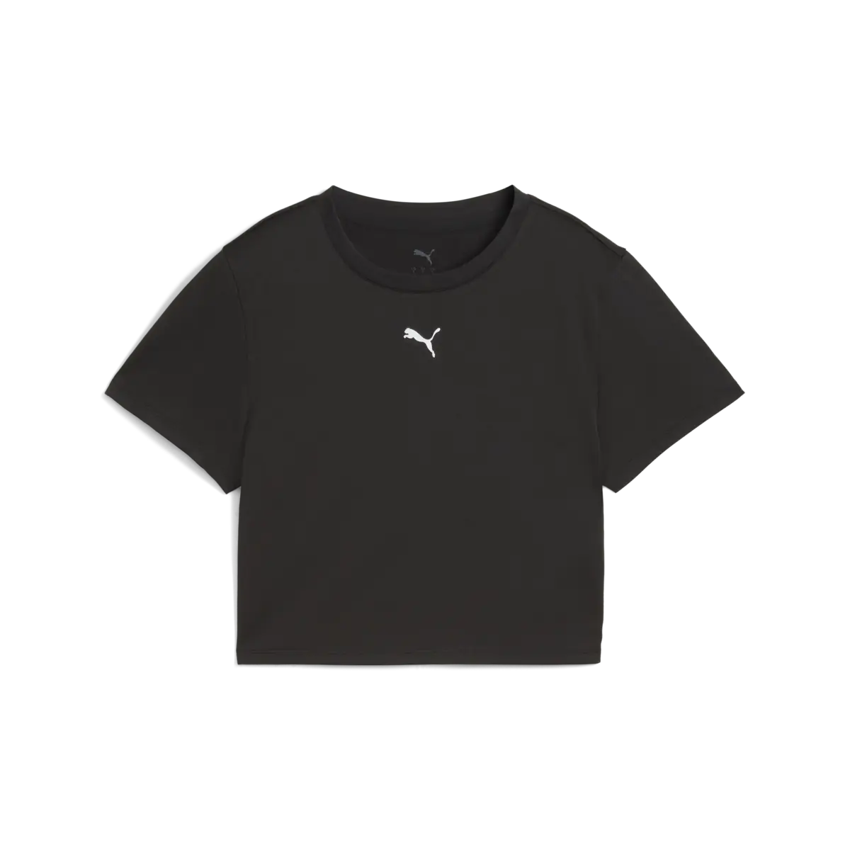 Puma TAD ESSENTIAL W Baby Tee Siyah Kadın Crop