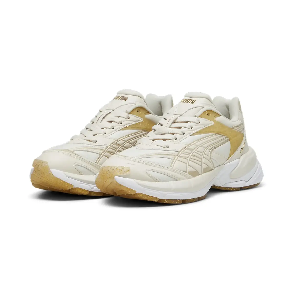 Puma Velophasis Jelly Glitter Wns Bej Kadın Günlük Spor Ayakkabı