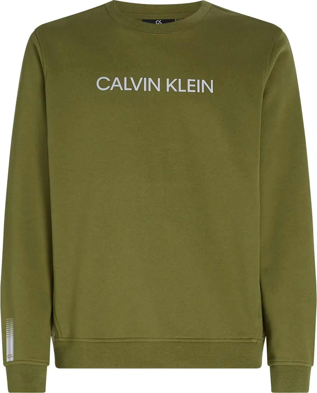 Calvin Klein PW - Pullover Erkek Haki Sweatshirt