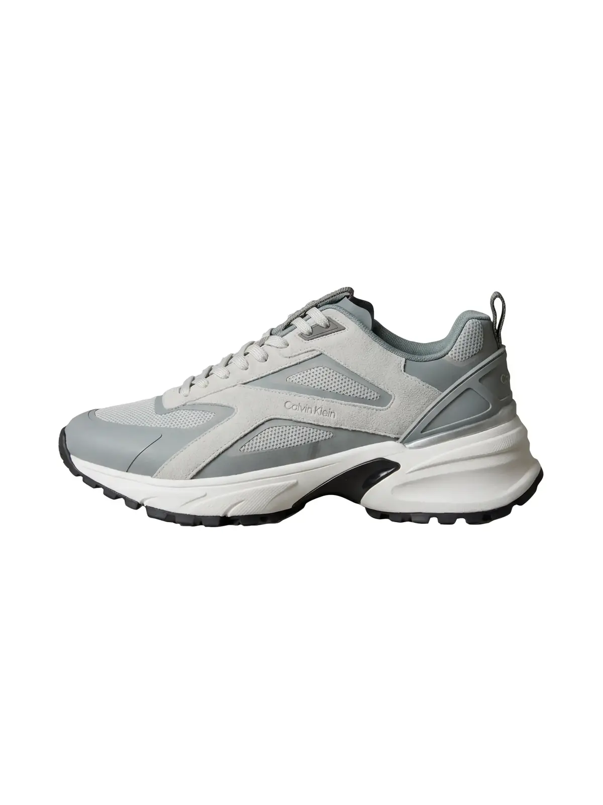 Calvin Klein HIKE RUNNER CK STRIP, 0G4 Gri Erkek Spor Ayakkabı
