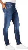 Calvin Klein SKINNY Erkek mavi Kot Pantolon