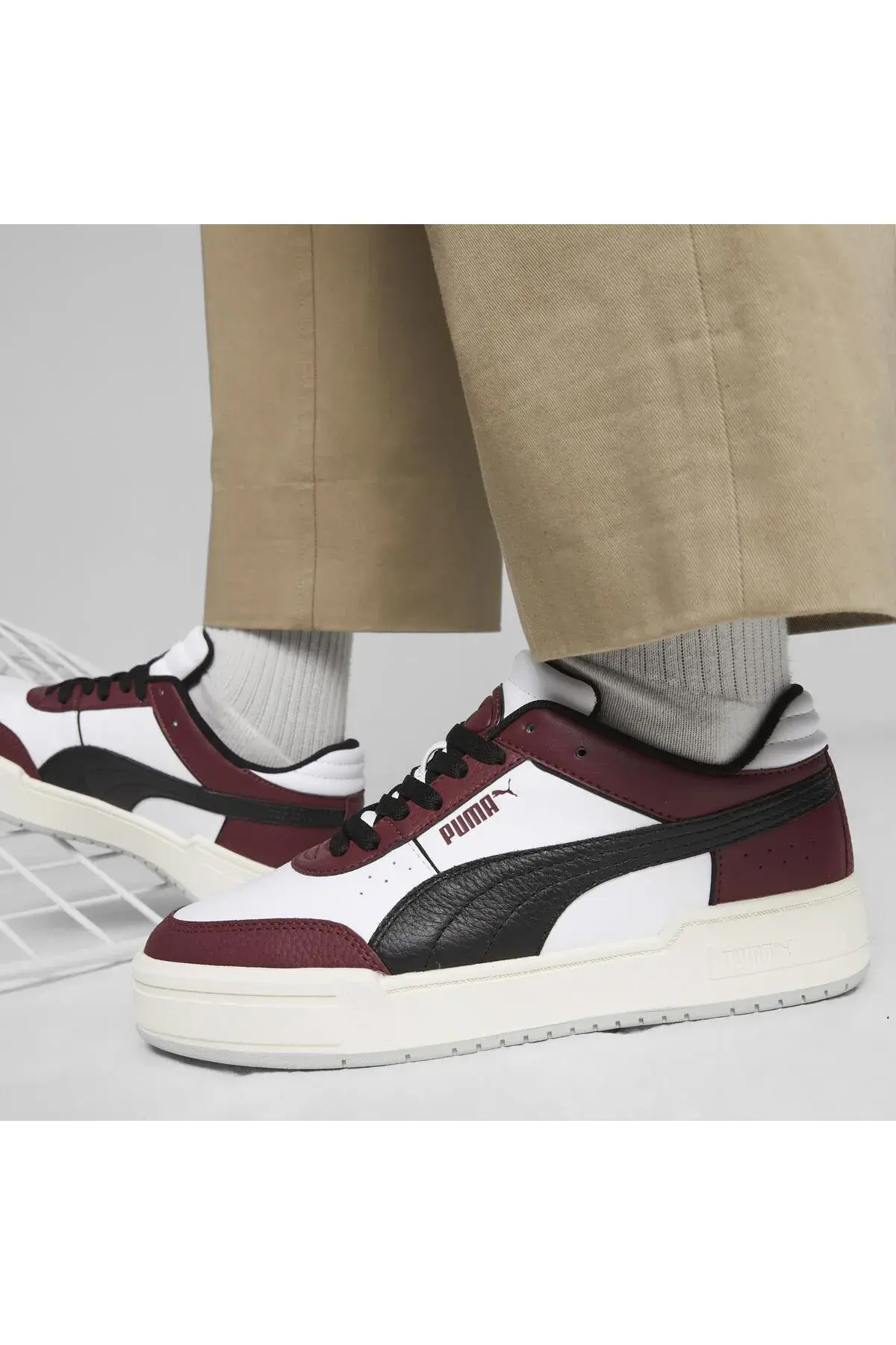 Puma CA Pro Sport Lth Beyaz Unisex Günlük Spor Ayakkabı