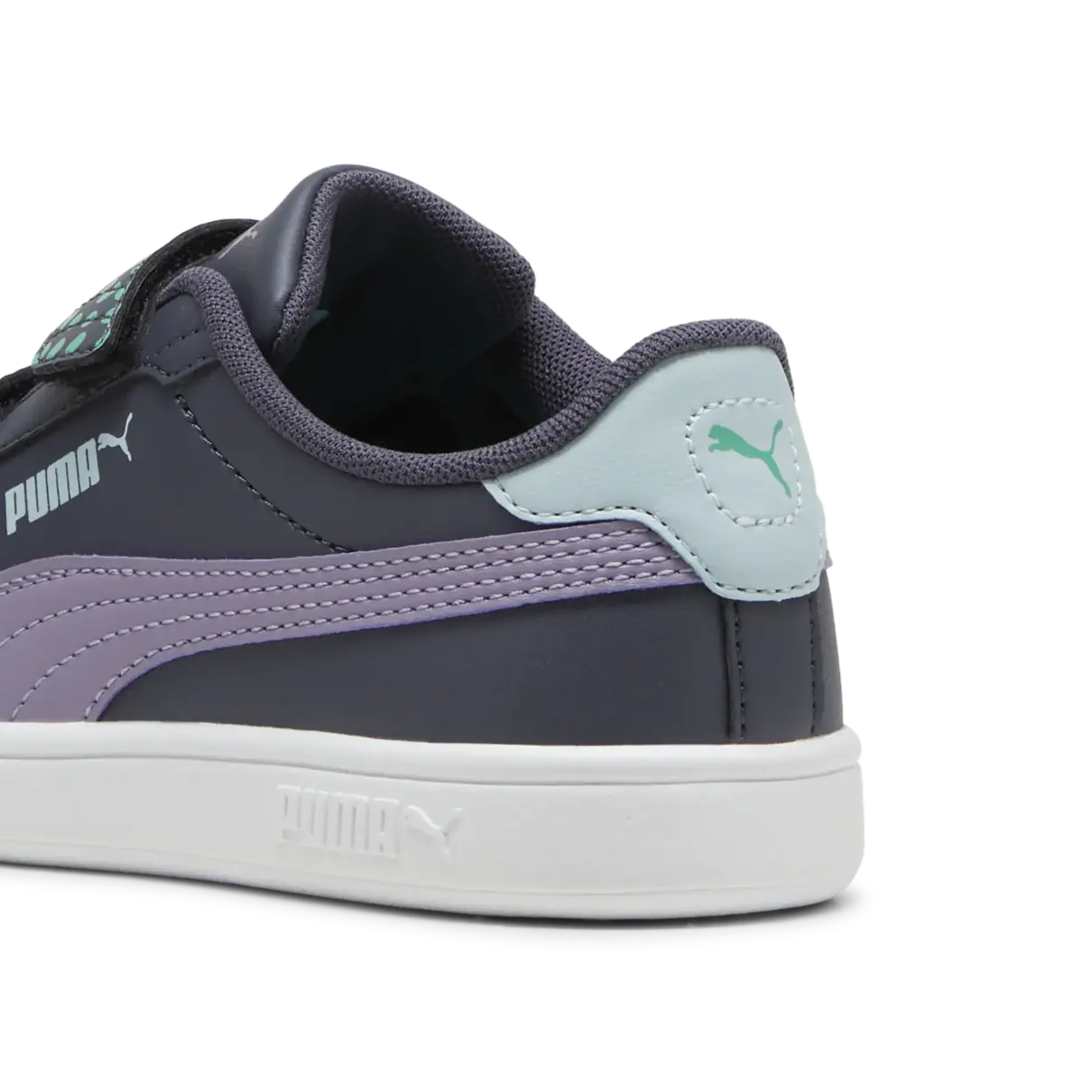 Puma Smash 3.0 Puma FC V PS Mor Çocuk Spor Ayakkabı