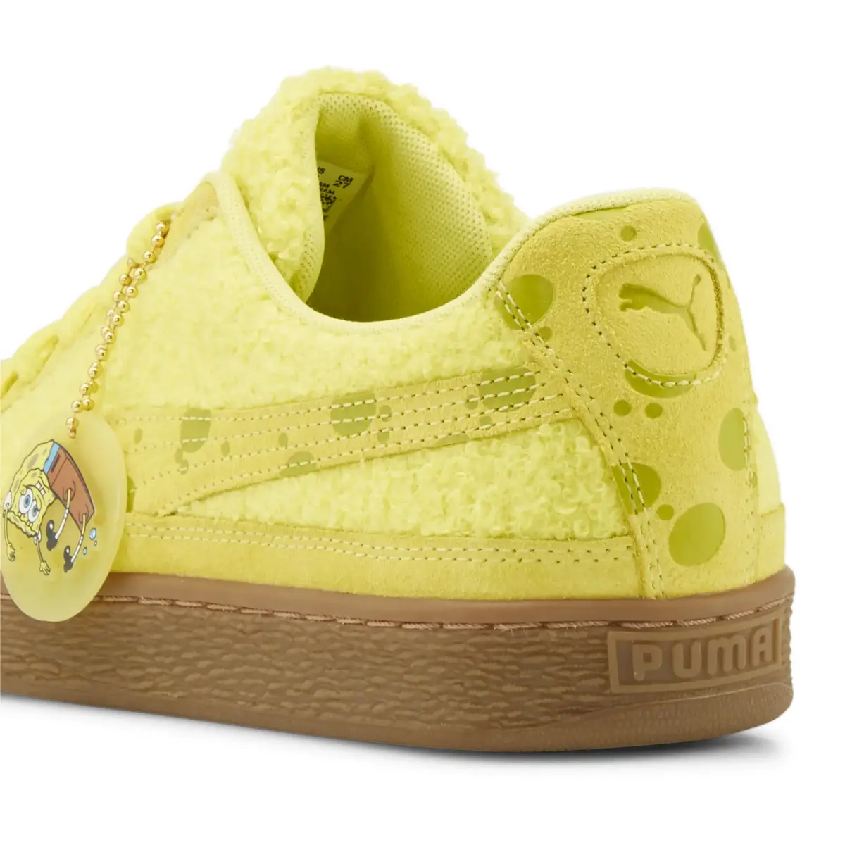 Puma Suede SPONGEBOB Sarı Kadın Günlük Spor Ayakkabı