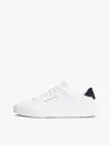 Tommy Hilfiger TH COURT LTH DETAIL, 0LD Beyaz Erkek Spor Ayakkabı & Sneaker