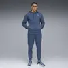 Puma TAD ESS French Terry Hoodie Mavi Erkek Sweatshirt