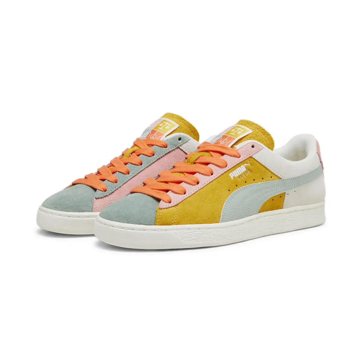 Puma Suede Icons Of Unity 1 Sarı Kadın Günlük Ayakkabı
