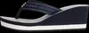 Tommy Hilfiger TH STRIPES WEDGE BEA, DW6 Siyah Kadın Terlik