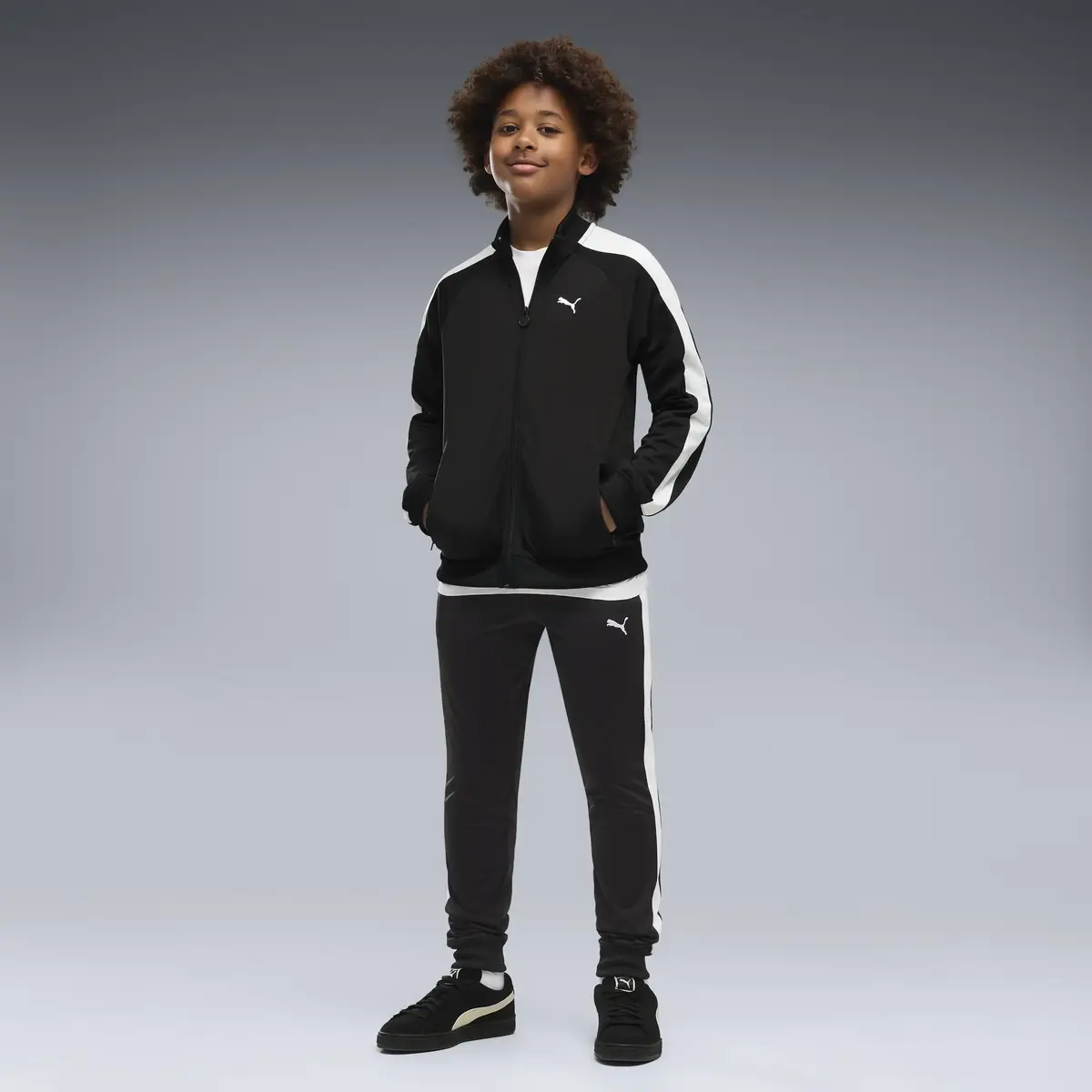 PUMA T7 ALWAYS ON Track Pants B Siyah Unisex Çocuk Eşofman Altı