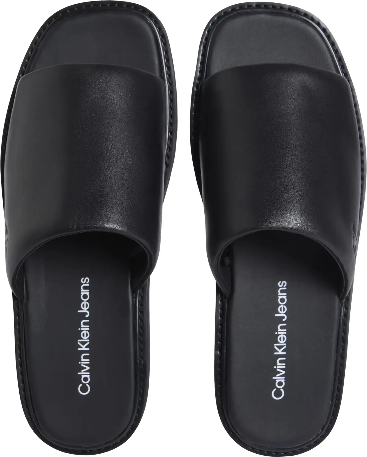 Calvin Klein SQ MOLDED SANDAL SLI, 0GJ Siyah Erkek Terlik